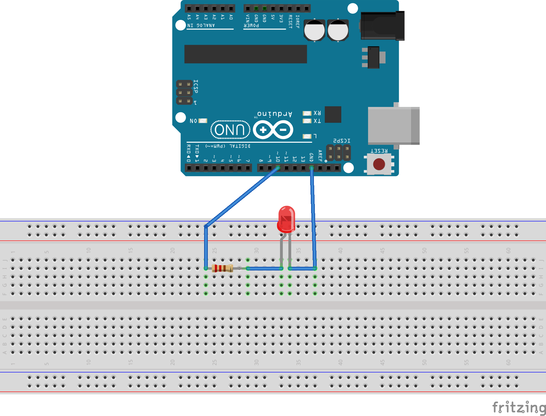 Arduino cơ bản 01 – Phần 3: Chớp tắt LED trên Arduino Uno