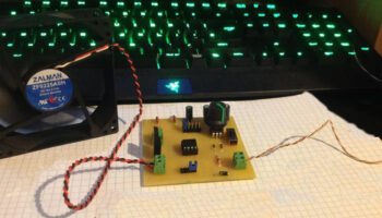 Mạch điều tốc PWM động cơ đơn giản sử dụng 555