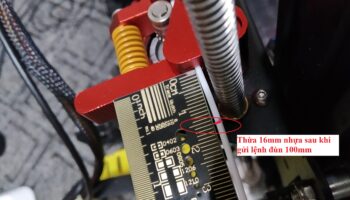 Căn chỉnh bộ đùn nhựa (Extruder) máy in 3D