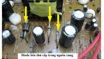 Những linh kiện thường hỏng trong nguồn xung
