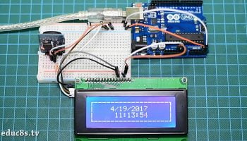 Hiển thị thời gian thực lên LCD 20×4 I2C dùng Arduino