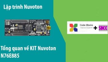 KIT Nuvoton N76E885 dòng 8051 hot nhất hiện nay